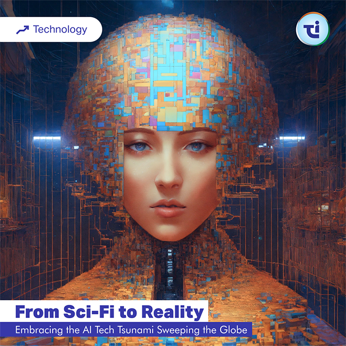 From Sci-Fi to Reality: Embracing the AI Tech Tsunami Sweeping the Globe